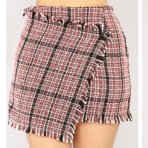 (SOLD) FN School Girl Vibes Plaid Skirt